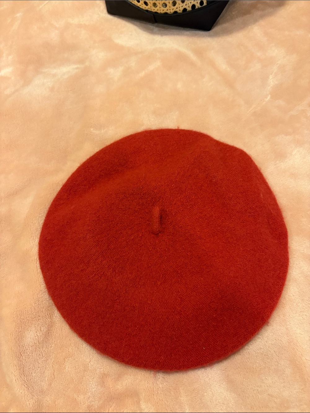 Classic Red Wool Beret - Women's Fashion Hat